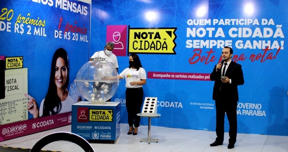 Nota Cidadã divulga os 21 ganhadores de outubro com R$ 60 mil em prêmios